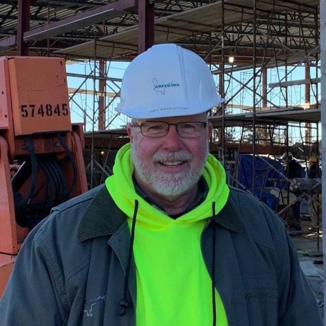 Help us wish a belated Happy 7th #HAWKiversary to Project Executive Jay Appleton, who celebrated his milestone on January 5. He's pictured on site at the Mount Holly Relief Fire Engine Company No.1 - the oldest active volunteer fire company in continuous service in the U.S - overseeing construction of the new facility. #TeamGREYHAWK