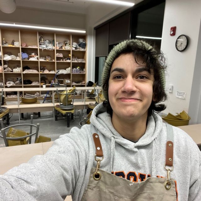 Join us in wishing a very Happy 5th #HAWKiversary to Construction Manager Arianna Filipour. She's committed to patience and perseverance whether she's managing a project or practicing a hobby. In 2023, she's looking forward to continuing to enhance her pottery skills and hopefully create a full set of matching bowls and plates. She's pictured at The Clay Studio in Philadelphia. #TeamGREYHAWK #lookingforward2023